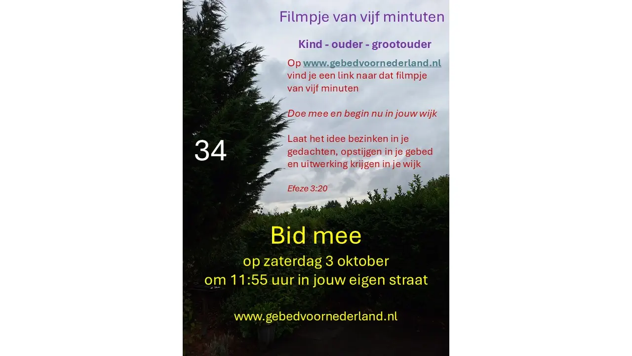 Lees meer over het artikel Maandag 31 augustus 2026