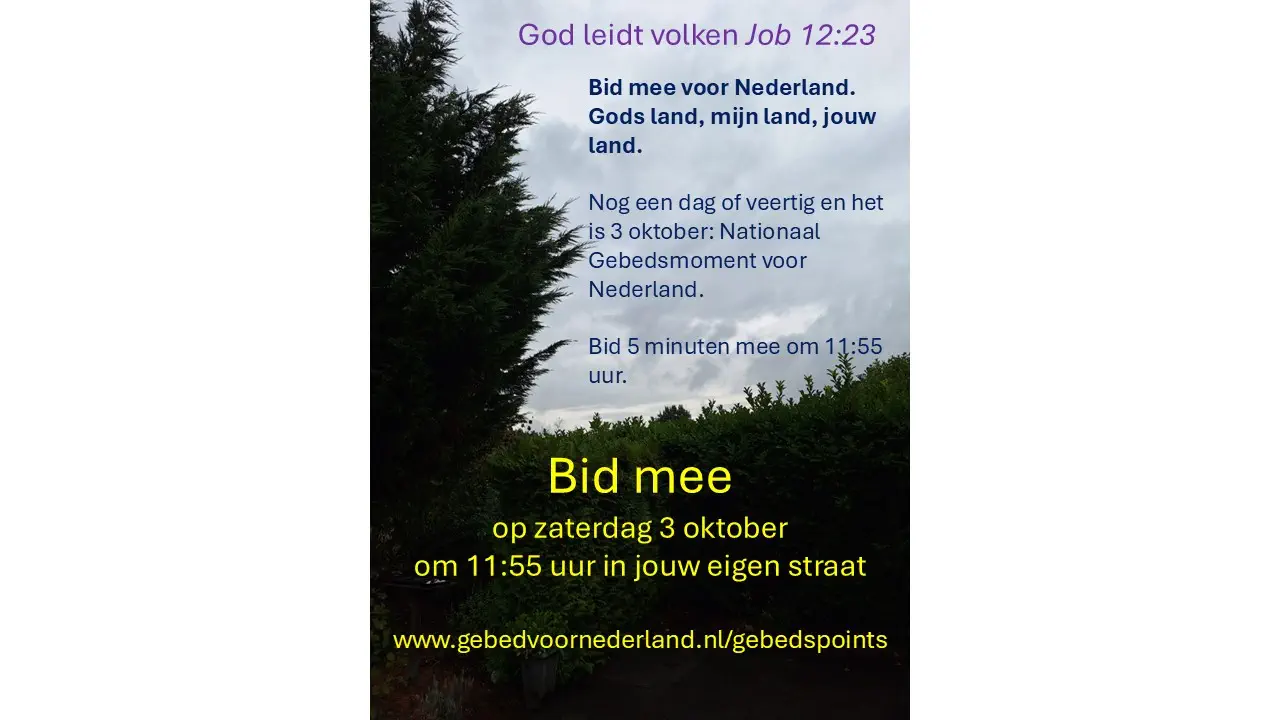 Lees meer over het artikel Maandag 24 augustus