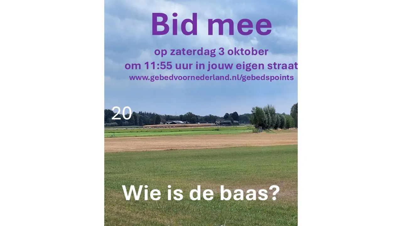 Lees meer over het artikel Maandag 14 september 2026